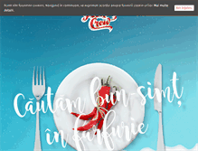 Tablet Screenshot of foodcrew.ro